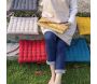 Galette de chaise 36 points en coton recyclé Zea 38 x 38 x 3 cm - SDE-0664