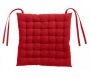 Galette de chaise 36 points en coton recyclé Zea 38 x 38 x 3 cm