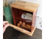 Garde-manger en acier galvanisé et bois - 79,90