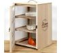 Garde manger en bois Réserves gourmandes 3 niveaux - COOK CONCEPT