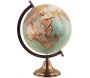 Globe terrestre vintage en métal Polo