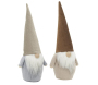 Gnomes en tissu 2 coloris assortis