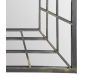 Grand miroir fenêtre en métal - ESSCHERT DESIGN