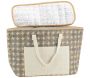 Sac lunch isotherme en jute - AUBRY GASPARD