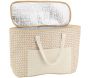 Sac lunch isotherme en jute - AUB-5869