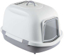 Grande maison de toilette Super Queen gris perle