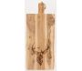 Grande planche à découper en bois d'acacia - Cerf - 5