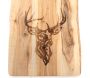 Grande planche à découper en bois d'acacia - Cerf - AUB-5749