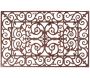 Gratte-pieds paillasson grille en fonte