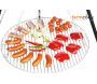 Grill de cuisson en acier inoxydable sur trépieds Nobel - 5