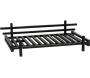 Grille de cheminée en acier 52 cm - 119