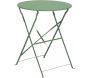 Table ronde en acier 60 cm Cuba