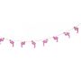 Guirlande lumineuse 10 LED Flamant rose