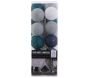 Guirlande lumineuse boules colorées 20 LED 3,72 m - CMP-1265