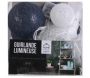 Guirlande lumineuse boules colorées 10 leds multi-tailles - THE HOME DECO LIGHT