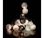 Guirlande lumineuse boules pailletées 16 leds - 7,90