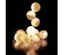 Guirlande lumineuse boules pailletées 10 leds - 5,90