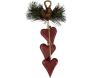 Guirlande pomme de pin coeurs (Lot de 2) - ANTIC LINE CRéATIONS