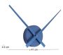 Horloge aiguilles Big Time 41cm métallisée - 5