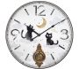 Horloge avec balancier Chats 58 cm