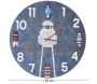 Horloge en bois Phare 50 cm - 7