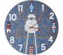 Horloge en bois Phare 50 cm