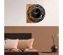 Horloge en bois et métal Clock - HANAH HOME