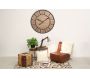 Horloge en bois et métal Industrie - AUBRY GASPARD