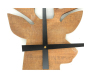 Horloge en bois et métal Cerf - 64,90