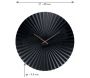 Horloge design en métal Sensu - KARLSSON