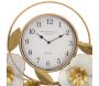 Horloge avec fleurs décoratives en métal Flow 92.5 x 8 x 45.5 cm - 81,90