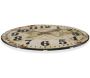 Horloge mappemonde aspect vieilli 80 cm - VER-0324