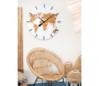 Horloge mappemonde en bois - AUBRY GASPARD