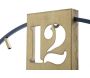 Horloge en métal Goldy 60 x 4.5 cm - 5
