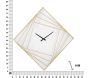 Horloge en métal Goldy line 85 x 6 x 85 cm - MAU-0354
