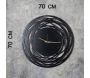 Horloge en métal Lines 70 cm - ASI-0158