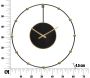 Horloge en métal Pearl 61 x 4.5 cm - MAU-0133