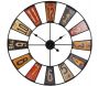 Horloge en métal Recyclerie 80 cm