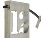 Horloge en métal Silvery 61 x 4.5 x 63 cm - 5