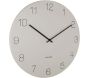 Horloge en métal chiffres gravés Charm - KARLSSON