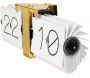 Horloge moderne bicolore Flip No Case - 5