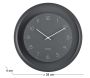 Horloge mural en métal Dual Disc - 6