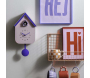 Horloge murale Dupla Color Cuckoo - KARLSSON