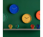 Horloge murale en aluminium Cool Retro - 5