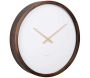 Horloge murale en bois Ancho