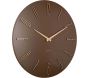 Horloge murale en métal Esmerado 60 cm