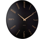 Horloge murale en métal Esmerado 60 cm