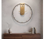 Horloge murale en métal Goldy 60 x 4.5 cm - MAURO FERRETTI
