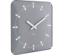 Horloge murale en métal Sucinto Dome Square