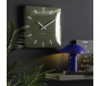 Horloge murale en métal Sucinto Dome Square - KARLSSON